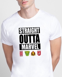Camiseta de Manga Corta con Cuello Redondo, 100% Algodón, Estampada, Transpirable, Tejida, Ecológica, Anti-Pilling, Casual para Hombre, OEM - Product Image 5