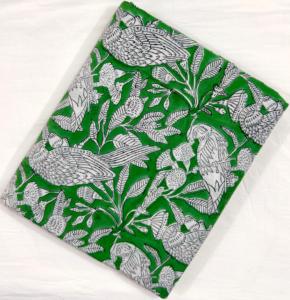 Última Colección de Telas de Alta Calidad con Estampado Floral a Mano para Proveedores Mayoristas, Tela Ligera de Algodón para Verano, Estampado Personalizado - Product Image 1