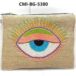 Bolsos de compras de yute hechos a mano indios de la mejor calidad para mujer Diseño exclusivo Última colección exclusiva de material de lona de moda - Product Image 3