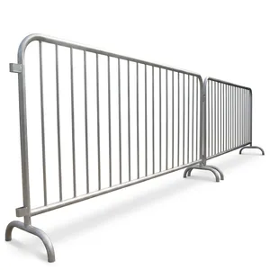 Panel de Valla de Seguridad Rectangular Temporal de Hierro con Marco Galvanizado para Control de Multitudes y Uso en Patios - Product Image 1