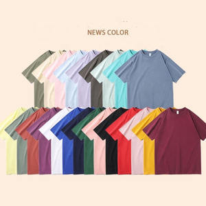 T-shirts personnalisés en coton 220g pour hommes, col rond, manches classiques, impression sérigraphique, t-shirt de fitness vierge, jersey 100% coton - Product Image 6