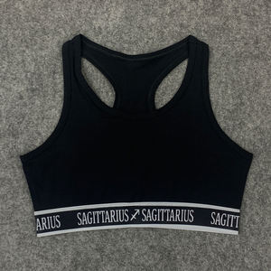 Women's Multi-Color Ruched <b>Short</b> <b>Sports</b> Tank Top Skin-Friendly & Breathable Yoga Fitness Camisole Front Logo Inner & Outer Wear - Product Image 4