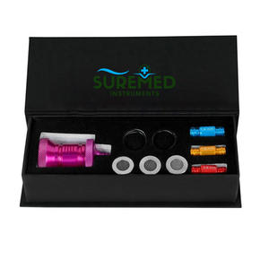 Kit de transfert de graisse nano réutilisable avec filtres manuels en acier inoxydable/plastique pour greffe de graisse, certifié CE - Product Image 3