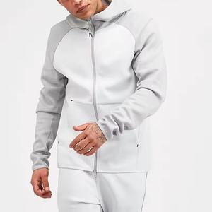 Sudadera con Capucha de Felpa 100% Algodón, Anti-Pilling, Holgada, con Logotipo Bordado Personalizado, Servicio OEM, Venta al Por Mayor, Alta Calidad, para Gimnasio y Deportes - Product Image 3