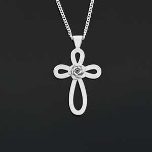 Colgante BOJ RCJ 014 Victoriano Personalizado Rosacruz Hecho a Mano en Plata de Ley, Cruz de la Rosa, Símbolo Alquímico, Precio Bajo en Oferta - Product Image 4