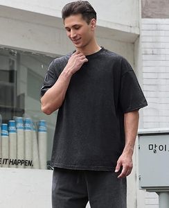 Oversized <b>Tshirts</b> for Men's Acid Wash Cotton Tee Shirts Baggy Boyfriend Vintage Streetwear Tops <b>tshirt</b> - Product Image 5