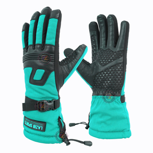 Guantes largos para motocicleta, impermeables, para esquí, invierno, cálidos, con aislamiento térmico, a prueba de viento, con pantalla táctil, para una conducción segura - Product Image 1