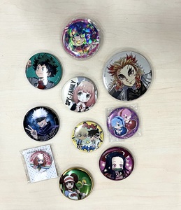 Anime-Design Runde Metallabzeichen im Großhandel Gebrauchte Anime-Waren - Product Image 1