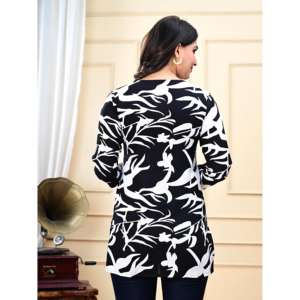 อาอาร์ตี แฟชั่น เสื้อคุร์ตาผ้าทอพิมพ์ลายสำหรับผู้หญิงทรงปกติ - Product Image 4