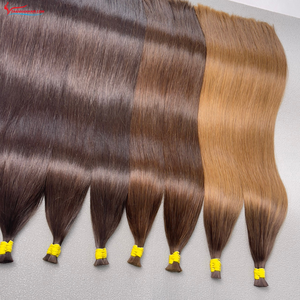 Precio al por mayor extensiones de cabello lacio Natural a granel 100% cabello humano vietnamita de alta calidad sin enredos grandes en stock - Product Image 6