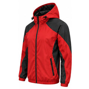 Veste coupe-vent classique haut de gamme pour homme, imperméable, respirante, anti-bactérienne, avec rembourrage en coton, col montant, pour l'automne - Product Image 6