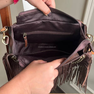 2025 recién llegados bolso de mano de cuero de vaca de lujo para mujer, bolso cruzado de un solo hombro a la moda y versátil - Product Image 6