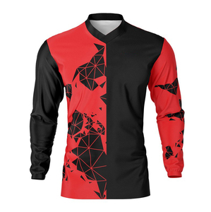 100% Polyester Motocross Jersey Custom Wholesale Sportswear With Racing Team <b>Name</b> Printed Motocross Jersey Adults Unisex - Product Image 1