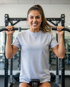 T-shirts en satin personnalisés pour hommes, col en V, séchage rapide, respirants, pour la musculation, la gym, le fitness, la musculation, OEM, vente en gros - Product Image 2