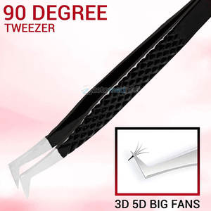 Pinzas para Extensión de Pestañas de Marca Privada para Artistas de Pestañas, Pinzas de Alta Precisión para Profesionales de Extensión de Pestañas - Product Image 5