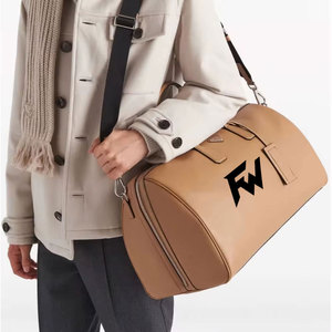Services OEM, prix raisonnable, style tendance, sacs de sport en cuir, fermeture éclair de haute qualité, grande capacité, couleur unie - Product Image 6