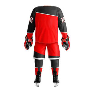 Conjuntos de Camisetas de Hockey sobre Hielo Transpirables de Alta Calidad Hechas a Medida, Venta Caliente OEM - Product Image 4