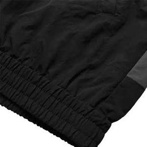 Unisex Sporty Color Blocking Tracksuit <b>Jacket</b> Hooded Collar Drawstring Closure Quick Dry Lightweight Polyester Winter Casual - Product Image 4