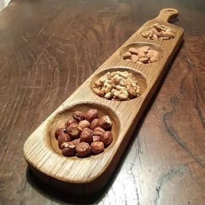 SOFIYA <b>CRAFT</b> Disposable Rectangle Shaped <b>Wood</b> Cutting Board Handle 1.5cm Thick Dishwasher Safe Solid Chopping Block Kitchen - Product Image 5