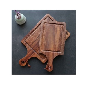 Planche à découper rustique en bois d'olivier, planche à découper de cuisine haut de gamme, planche de service alimentaire naturelle - Product Image 5