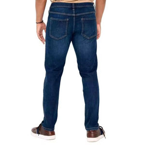 Premium Vintage Blue Denim Jeans Custom Cotton Pants OEM Apparel Manufacturer Private Label Wholesale Clothing - Product Image 2