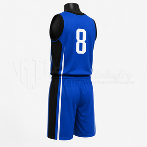 Fabricant d'uniformes de basketball personnalisés, ensemble de maillots de basketball sublimés, vêtements de basketball respirants pour équipe, fournisseur OEM ODM, 100% - Product Image 4