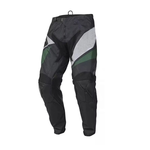 Chemise de course moto à manches longues pour homme, noire et verte, à blocs de couleur, séchage rapide, manches longues, pour toutes les saisons - Product Image 4