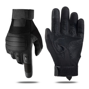 Guantes de seguridad de dedo completo con correa ajustable para la muñeca, para actividades al aire libre, tejido textil resistente al desgaste, unisex - Product Image 2