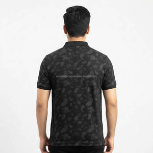 เสื้อโปโลผู้ชายผ้าคอตตอนผสม แขนสั้น สวมใส่สบาย เหมาะสำหรับกอล์ฟ ชุดยูนิฟอร์ม รับผลิตเสื้อผ้าตามแบบ OEM ODM ผู้ผลิตและจำหน่าย - Product Image 2