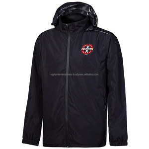 Chaqueta de lluvia de talla grande para hombre de diseño personalizado, abrigo deportivo y para exteriores de alta calidad, abrigo de piel de vaca tejido de Otoño de piel de oveja transpirable - Product Image 1