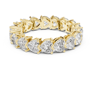 Bague de luxe en forme de cœur avec diamant de laboratoire, élégante pour femme, bijoux de mariage et de fiançailles, fournisseur OEM en gros - Product Image 6