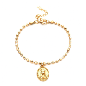 Pulsera de Metal Personalizada con Dijes de Esmalte y Cadena para Mujer con Logotipo del Fabricante - Product Image 6