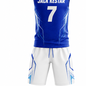 ชุดยูนิฟอร์มฟุตบอลแบบธง 7v7 พรีเมียม ปี 2026 |   เสื้อเจอร์ซีย์ออกแบบเองสำหรับทีม 7 คนต่อ 7 คน |   ชุดกีฬาน้ำหนักเบา ระบายความชื้นได้ดี - Product Image 4