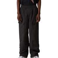 Ensemble de survêtement unisexe respirant coupe-vent effet froissé deux pièces avec empiècements, haute qualité, grandes tailles, personnalisable avec logo