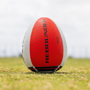 Balle de rugby Rebounder avec logo personnalisé Entraîneur de compétence Ballon de rugby Reflex Ballon de rugby en caoutchouc - Product Image 6