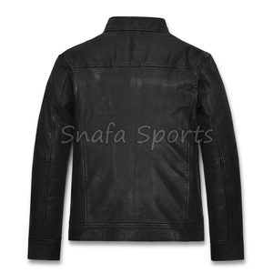 Men's Premium Genuine Leather <b>Jacket</b> Stylish Slim Fit Motorcycle <b>Biker</b> <b>Jacket</b> Winter Fashion Durable Men Leather <b>Jackets</b> - Product Image 2