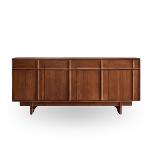 Midcentury Modern Solid Wood <b>Sideboard</b> Eco-Friendly Durable Handmade <b>Storage</b> for Living Room Villa Apartment Basement - Product Image 2