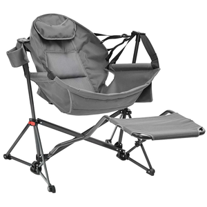 Chaise de jardin en aluminium de style bois, type carton MD08 CAMPING, design moderne, mobilier d'extérieur en alliage d'aluminium. - Product Image 4