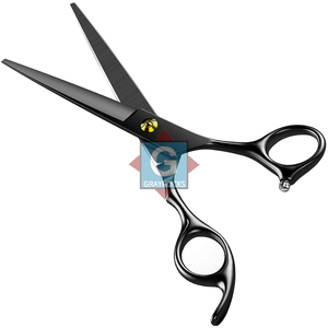 Matte Black Barber Hairdressing <b>Scissor</b> Stainless Steel Sharp Hairdressing <b>Scissors</b> Barber Shear for Haircut Cutting - Product Image 4