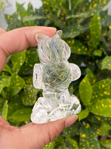 Estatua de Búho Tallada a Mano en Cuarzo Transparente Natural, Figura de Cristal para Decoración del Hogar, Proveedor Mayorista OEM ODM - Product Image 2