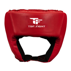 อุปกรณ์ป้องกันศีรษะสำหรับชกมวย Top Fight หนังแท้ ปรับแต่งได้ พร้อมสกรีนโลโก้ส่วนตัว - Product Image 4