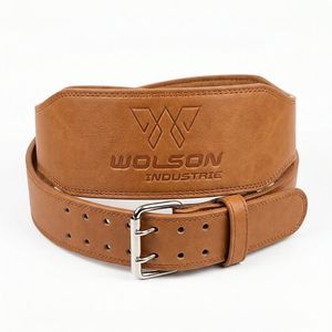 Hot Selling Genuine Leather Gym <b>Belt</b> for Power Training Bodybuilding Fitness and Core Support <b>Exercises</b> For Gym Use. - Product Image 1