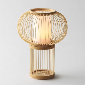 Stacking design bamboo <b>lamps</b> <b>wireless</b> table <b>lamp</b> accent desk light cheapest price home decor - Product Image 1
