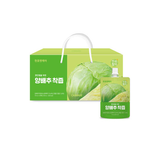 [ChunhoNcare] Fruit Juice Pouches Cabbage Juice 70ml*30pack Freshly Squeezed Organic Green Vegetable Liquid for <b>Wellness</b> Routine - Product Image 4
