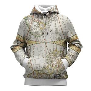 Sweat-shirt à capuche pour homme, impression par sublimation, logo sur le devant, polaire anti-boulochage, vêtements d'hiver - Product Image 2