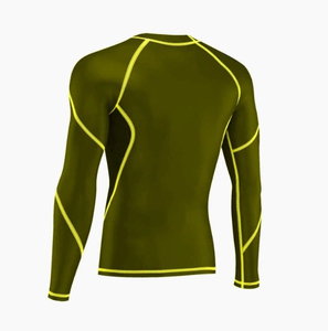 New Unique Design High Quality Men <b>Compression</b> <b>Shirt</b> for Best Price Men Rash Guard Wholesale Price High Quality Fitness Wear - Product Image 4