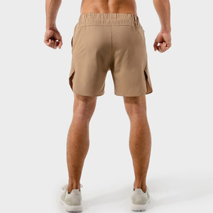 Pantalones Cortos de Color Sólido para Hombre, Tela Transpirable, Material de Algodón, Estilo Casual, Ajustables, Cómodos, Corte Relajado, Precio Económico - Product Image 3