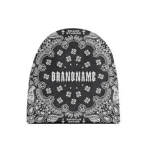 Gorro de Invierno Unisex con Estampado de Bandana de tu MARCA, Estilo Urbano, 56-58CM, Tejido por Computadora con Impresión Digital - Product Image 6
