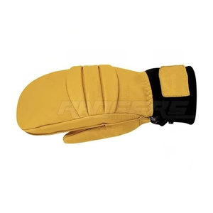 Mitaines de ski avec doublure douce, protection thermique, tissu résistant au vent, conçues pour les sports d'hiver en plein air par temps froid - Product Image 5