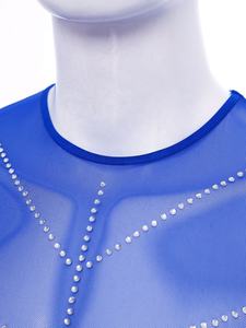 Ropa de baile latino para hombre, leotardo, mono para fiestas temáticas, actuaciones en escenario, competición de baile estándar - Product Image 3